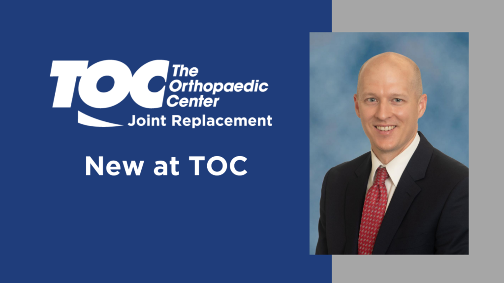 Dr. Brad Wills The Orthopaedic Center (TOC)